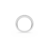 SWAROVSKI RARE RING, WHITE, RHODIUM PLATED