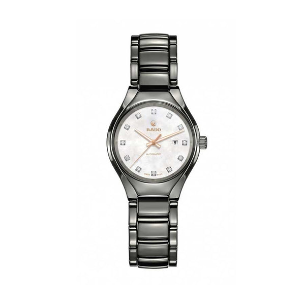 RADO True Automatic Plazma Diamonds Ladies Watch R27243902 Mint In Box