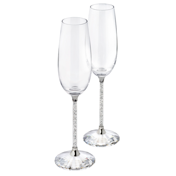 SWAROVSKI CRYSTALLINE TOASTING FLUTES (SET OF 2) 255678