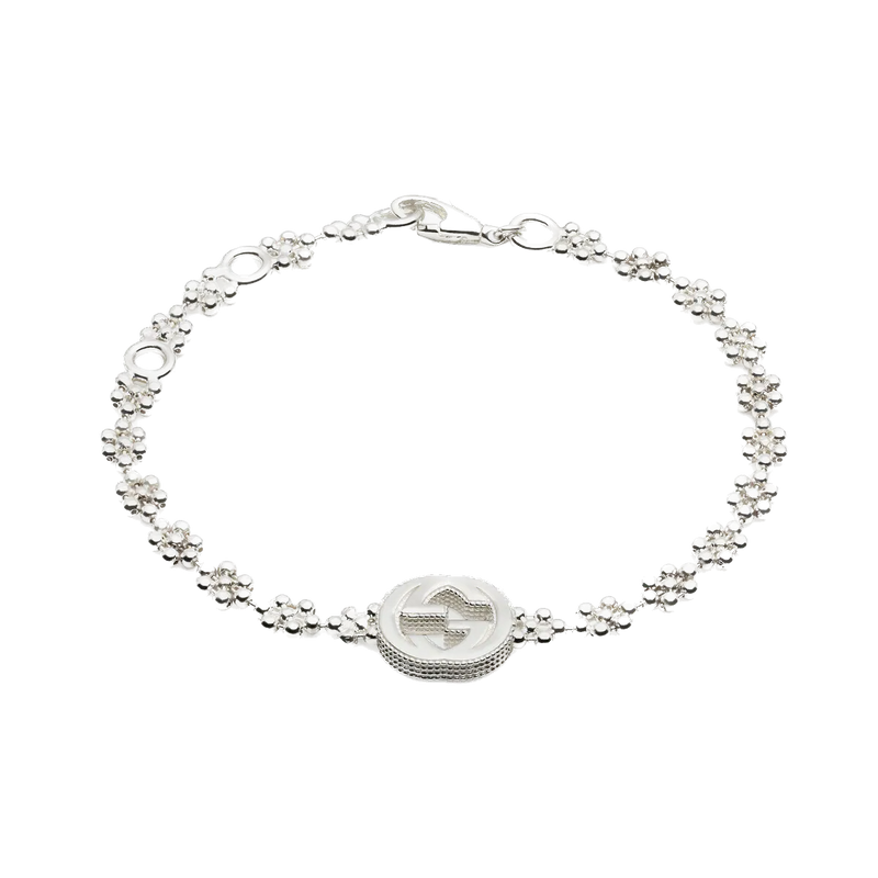 GUCCI Interlocking G bracelet in silver 481687J84008106