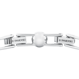 SWAROVSKI ANGELIC BRACELET, ROUND CUT, PAVÉ, SMALL, WHITE, RHODIUM PLATED 5071173