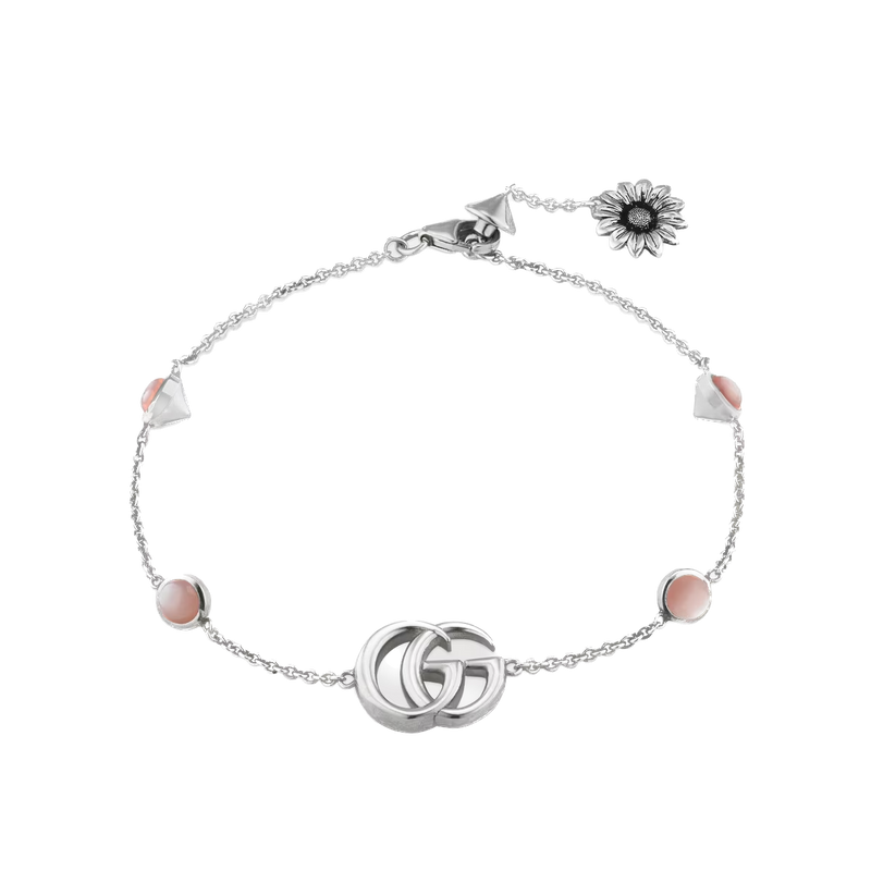 GUCCI Double G mother of pearl bracelet 527393J84408164