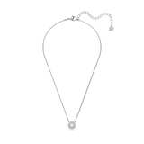 SWAROVSKI SWAROVSKI SPARKLING DANCE NECKLACE, ROUND CUT, WHITE, RHODIUM PLATED 5286137
