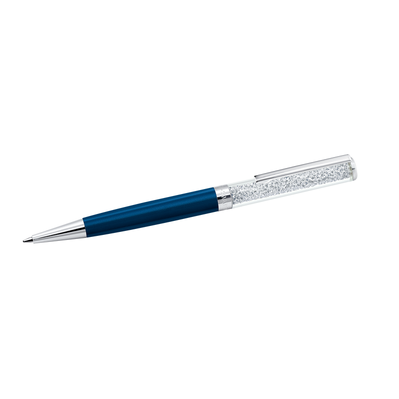 SWAROVSKI CRYSTALLINE BALLPOINT PEN, BLUE, BLUE LACQUERED, CHROME PLATED 5351068