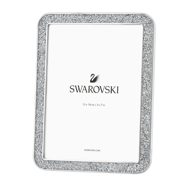 SWAROVSKI MINERA PICTURE FRAME, RECTANGULAR SHAPE, MEDIUM, SILVER TONE 5351296