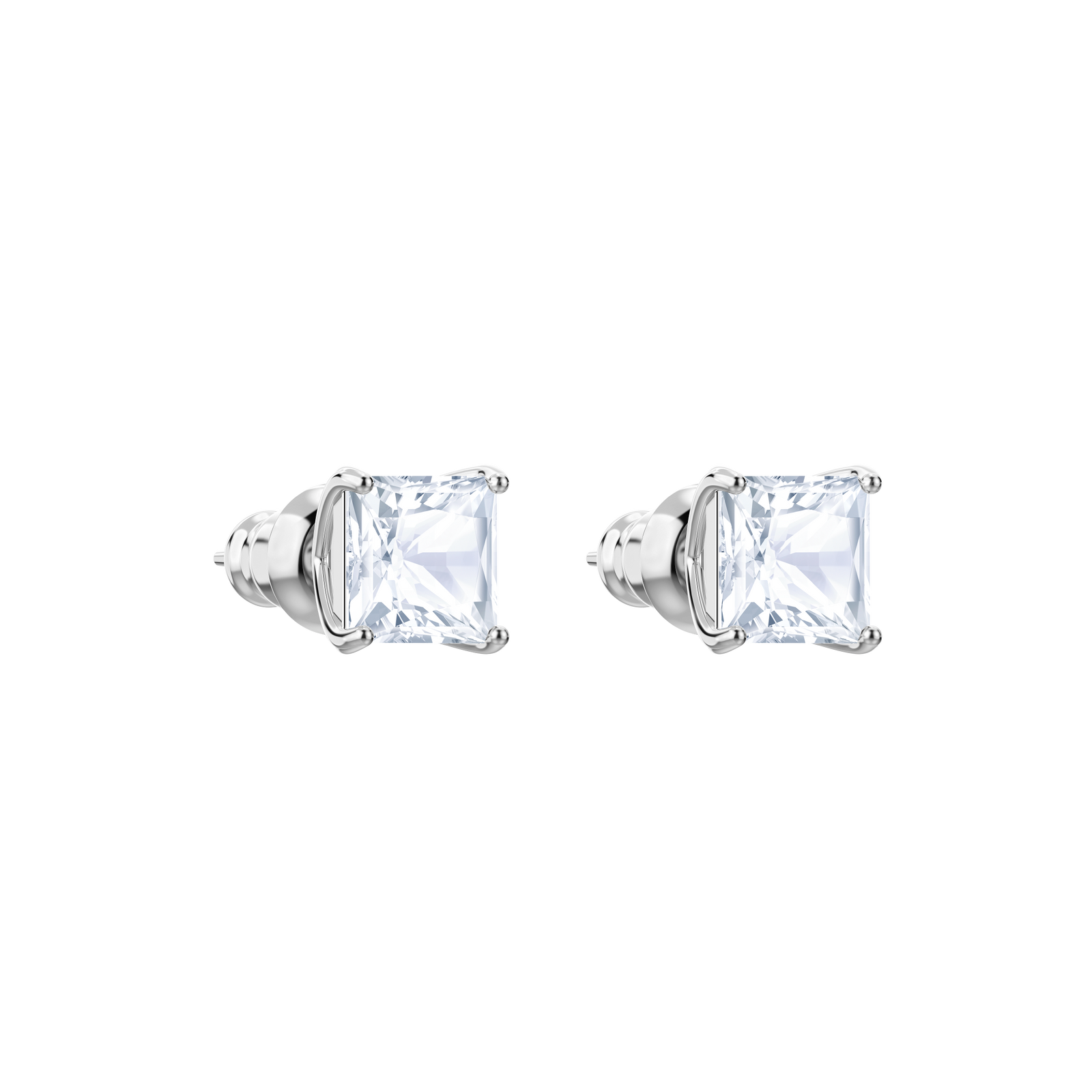 スワロフスキー スワロフスキー ピアス Swarovski 一粒ジュエリー スクエア型
