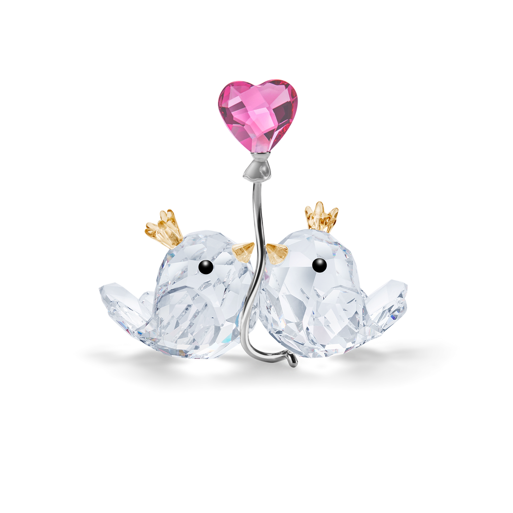 Swarovski Love Birds, Pink Heart 5492226 – Finch Centre