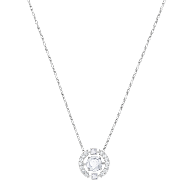 SWAROVSKI SS SPARKLING DC:NECKLACE CZWH/CRY/RHS 5492234