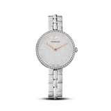 SWAROVSKI COSMOPOLITAN WATCH, SWISS MADE, METAL BRACELET, SILVER TONE, STAINLESS STEEL 5517807