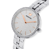 Swarovski Cosmopolitan watch, Swiss Made, Metal bracelet, Silver tone, Stainless steel 5517807