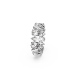 SWAROVSKI VITTORE RING, DROP CUT, WHITE, RHODIUM PLATED