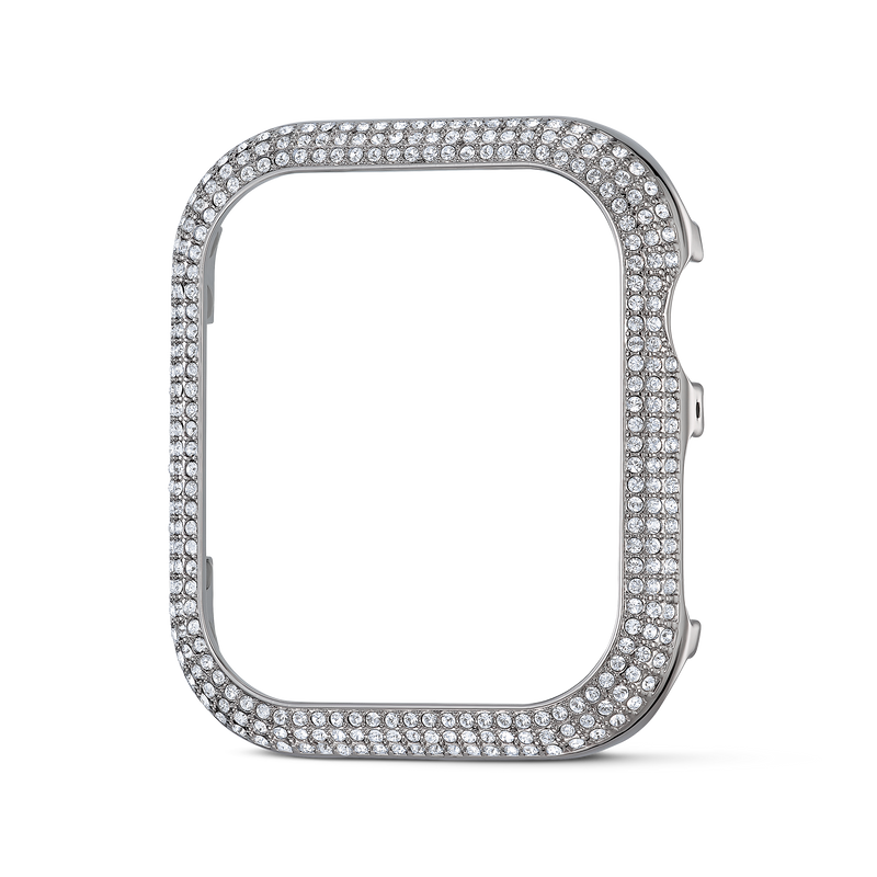 SWAROVSKI SPARKLING CASE, FOR APPLE WATCH® SERIES 4 & 5, 40 MM, SILVER TONE 5572573