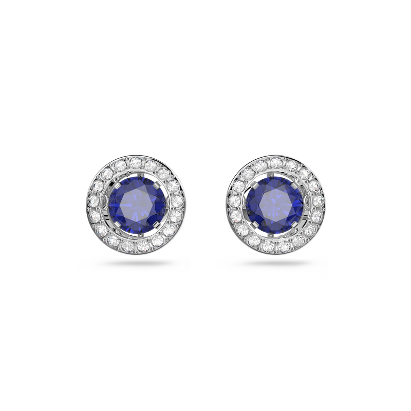 SWAROVSKI SWAROVSKI SPARKLING DANCE DIAL UP STUD PIERCED EARRINGS, WHITE, RHODIUM PLATED 5573693