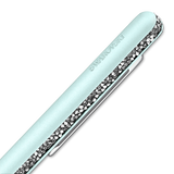 SWAROVSKI CRYSTAL SHIMMER BALLPOINT PEN, GREEN, GREEN LACQUERED, CHROME PLATED 5595671