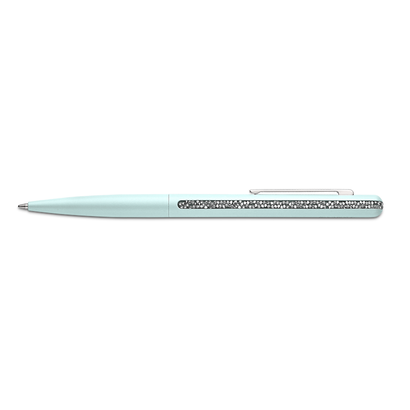 SWAROVSKI CRYSTAL SHIMMER BALLPOINT PEN, GREEN, GREEN LACQUERED, CHROME PLATED 5595671