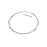 SWAROVSKI ORTYX NECKLACE, TRIANGLE CUT, WHITE, RHODIUM PLATED 5599191