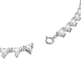 SWAROVSKI ORTYX NECKLACE, TRIANGLE CUT, WHITE, RHODIUM PLATED 5599191