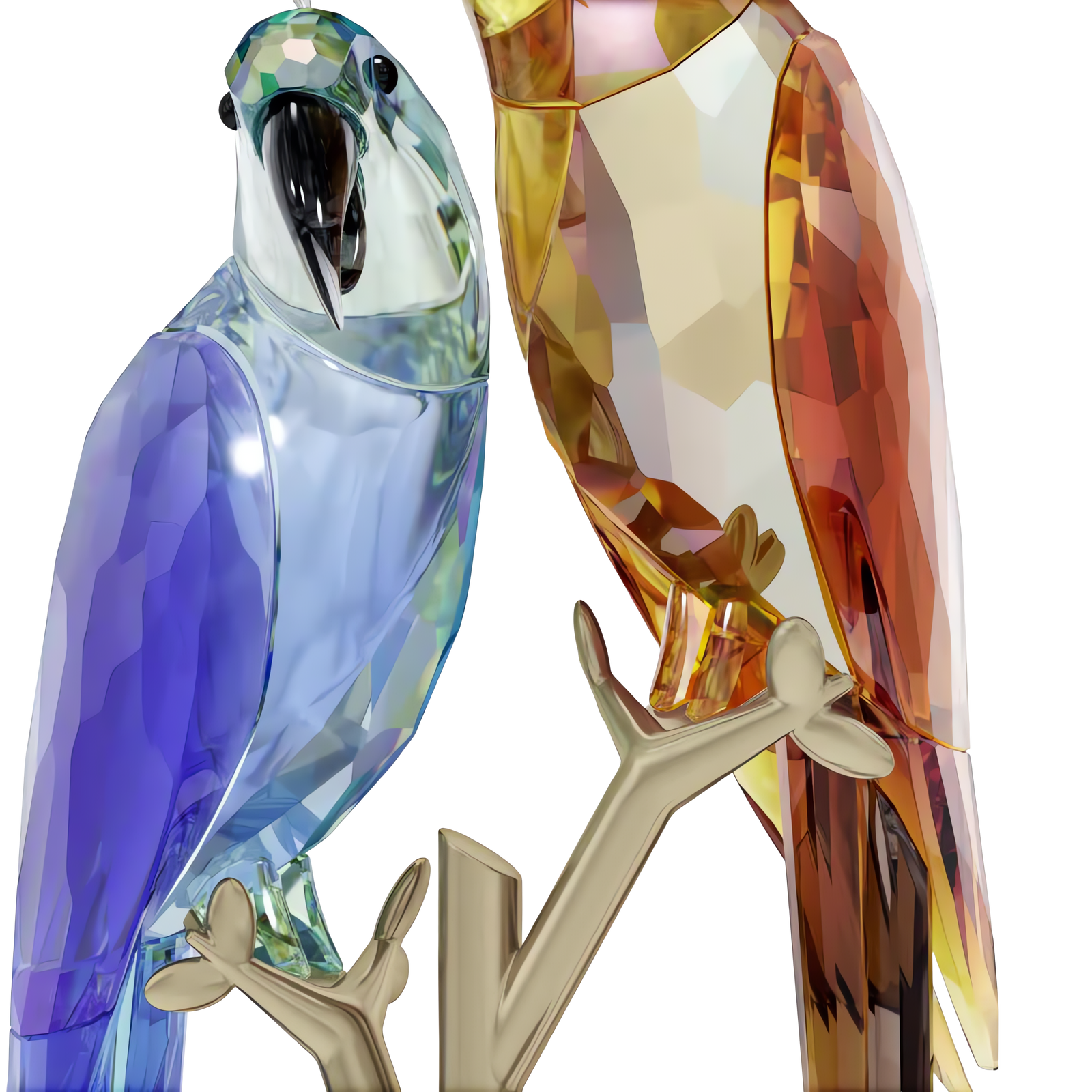 Swarovski Jungle Beats Parrot Couple Bell & Brio 5619218 – Finch Swarovski Jungle Beats Parrot Couple Bell & Brio 5619218 – Finch