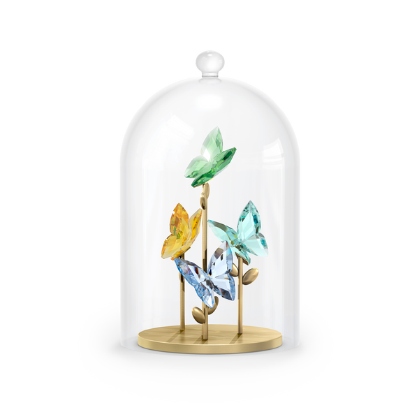 SWAROVSKI JUNGLE BEATS BUTTERFLY BELL JAR 5619219