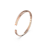 SWAROVSKI TWIST BRACELET, WHITE, ROSE GOLD-TONE PLATED 5620552