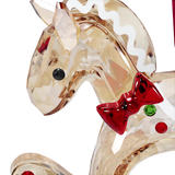 Swarovski Holiday Cheers Gingerbread Rocking Horse Ornament 5627608