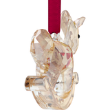 Swarovski Holiday Cheers Gingerbread Rocking Horse Ornament 5627608