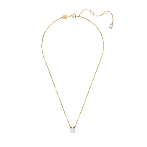 SWAROVSKI CONSTELLA PENDANT, ROUND CUT, WHITE, GOLD-TONE PLATED 5636703