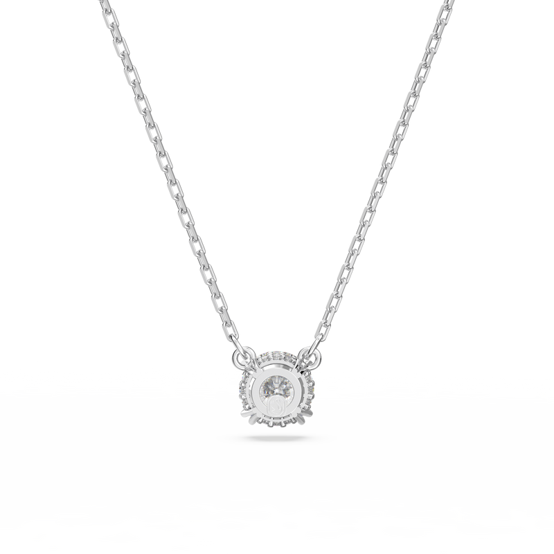 SWAROVSKI CONSTELLA PENDANT, ROUND CUT, WHITE, RHODIUM PLATED 5636706