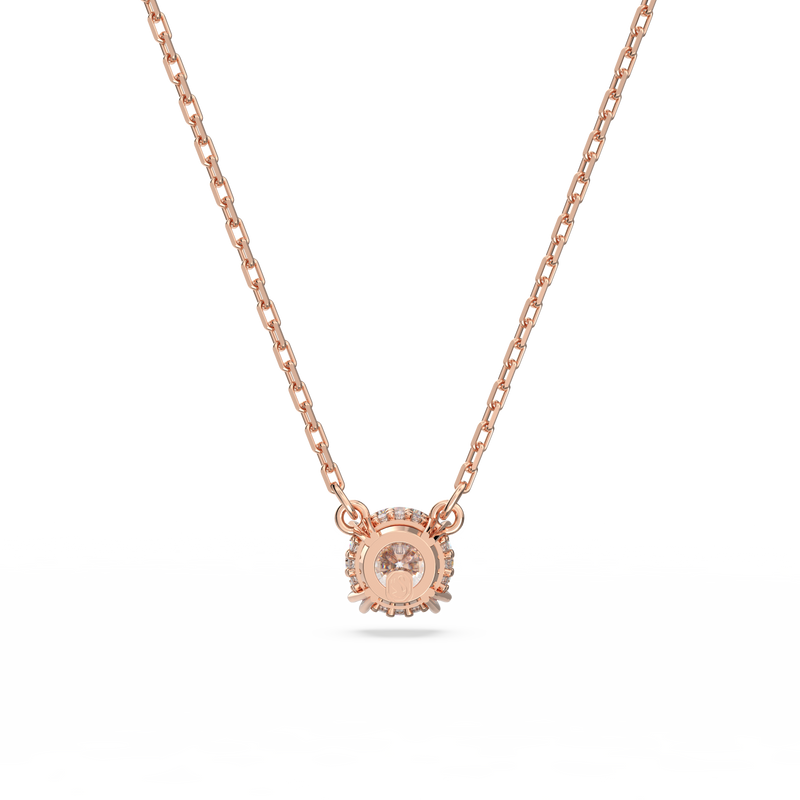 SWAROVSKI CONSTELLA PENDANT, ROUND CUT, WHITE, ROSE GOLD-TONE PLATED 5636710