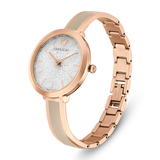 SWAROVSKI CRYSTALLINE DELIGHT WATCH, SWISS MADE, METAL BRACELET, GRAY, ROSE GOLD-TONE FINISH 5642218