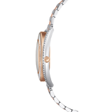 Swarovski Crystalline aura watch, Swiss Made, Metal bracelet, Rose gold tone, Mixed metal finish 5644075