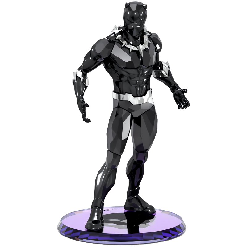 Black Panther スタチュー Swarovski Marvel Black Panther 5645683 – Finch Centre Jewellers