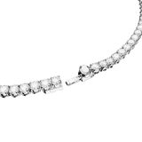 Swarovski Matrix Tennis set, Round cut, White, Rhodium plated 5647730