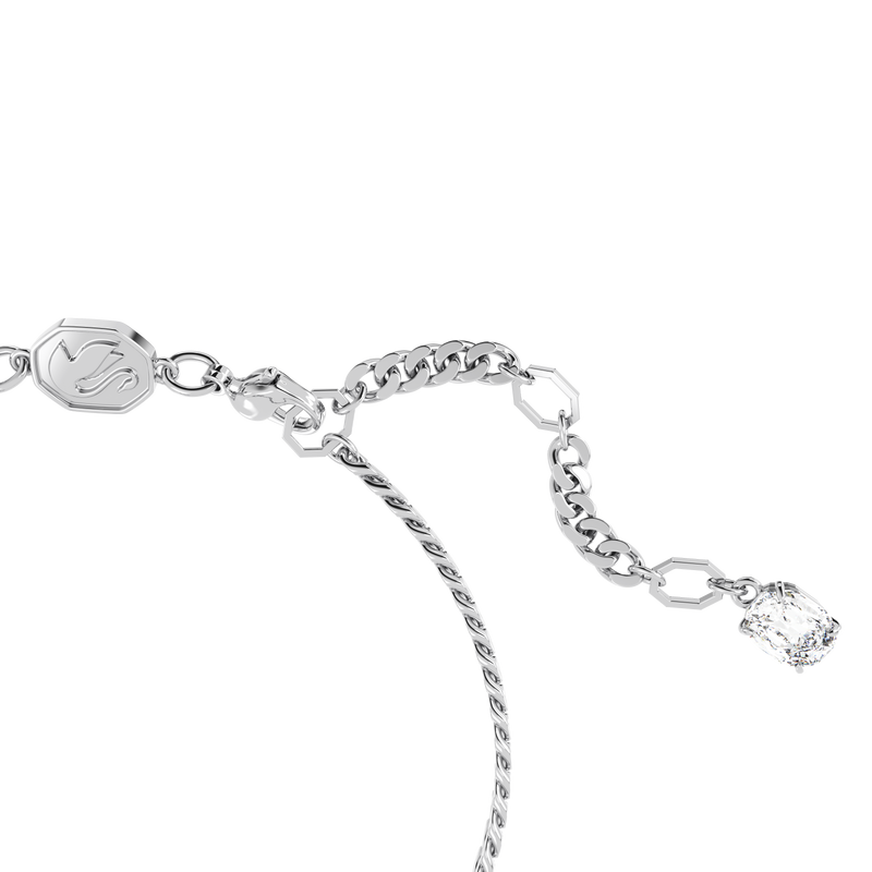 SWAROVSKI MATRIX BRACELET, HEART, WHITE, RHODIUM PLATED 5648299