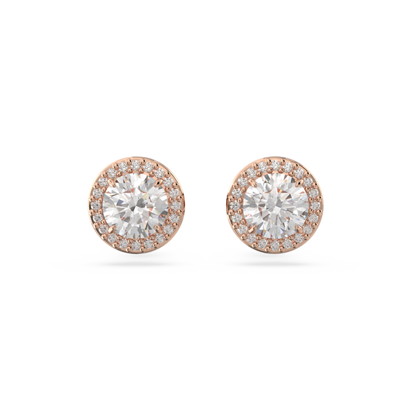 SWAROVSKI SS CONSTELLA:PE STUD PAVE WHITE/ROS 5648995