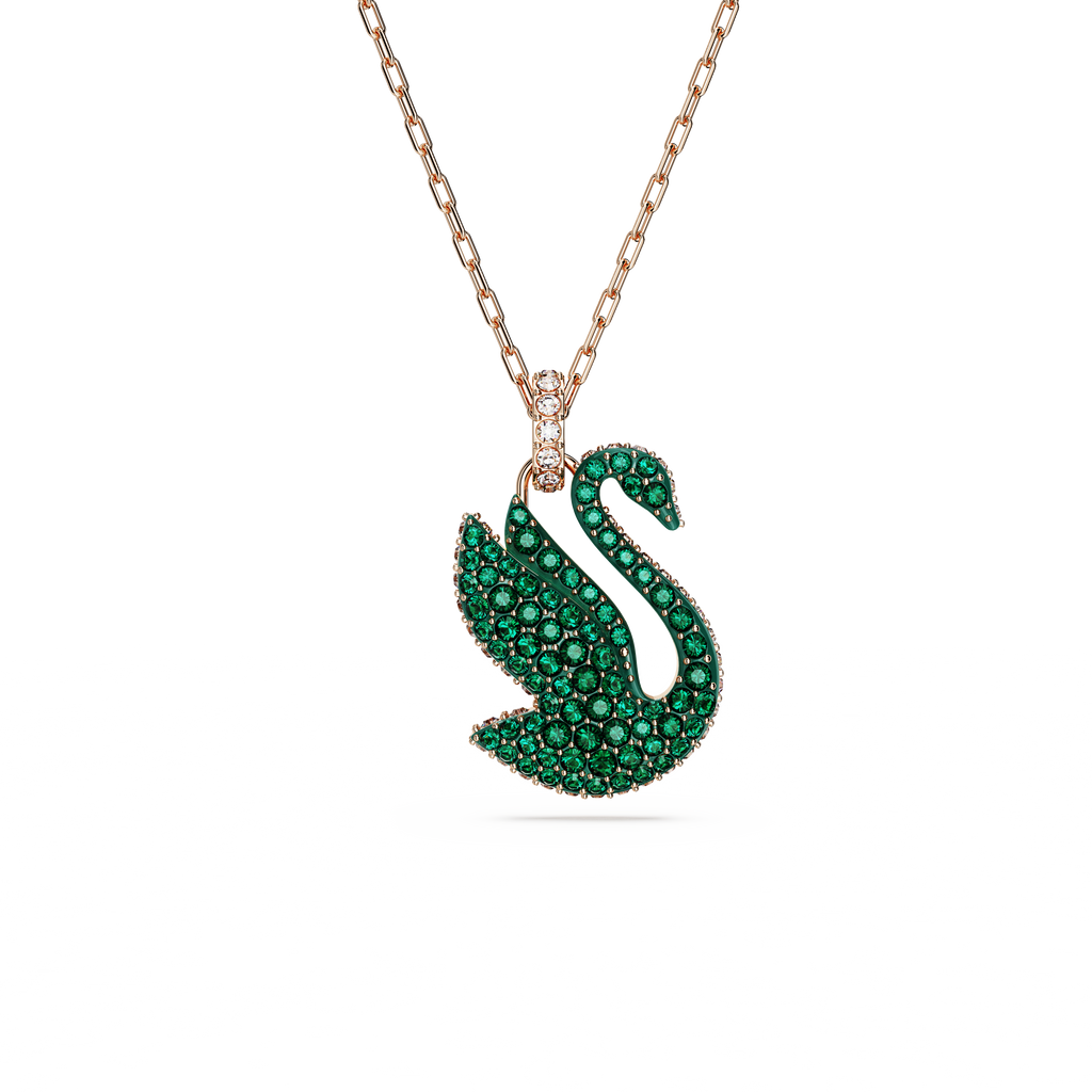 Swarovski swan lake pendant discount