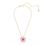 SWAROVSKI FLORERE NECKLACE, FLOWER, PINK, GOLD-TONE PLATED 5650569