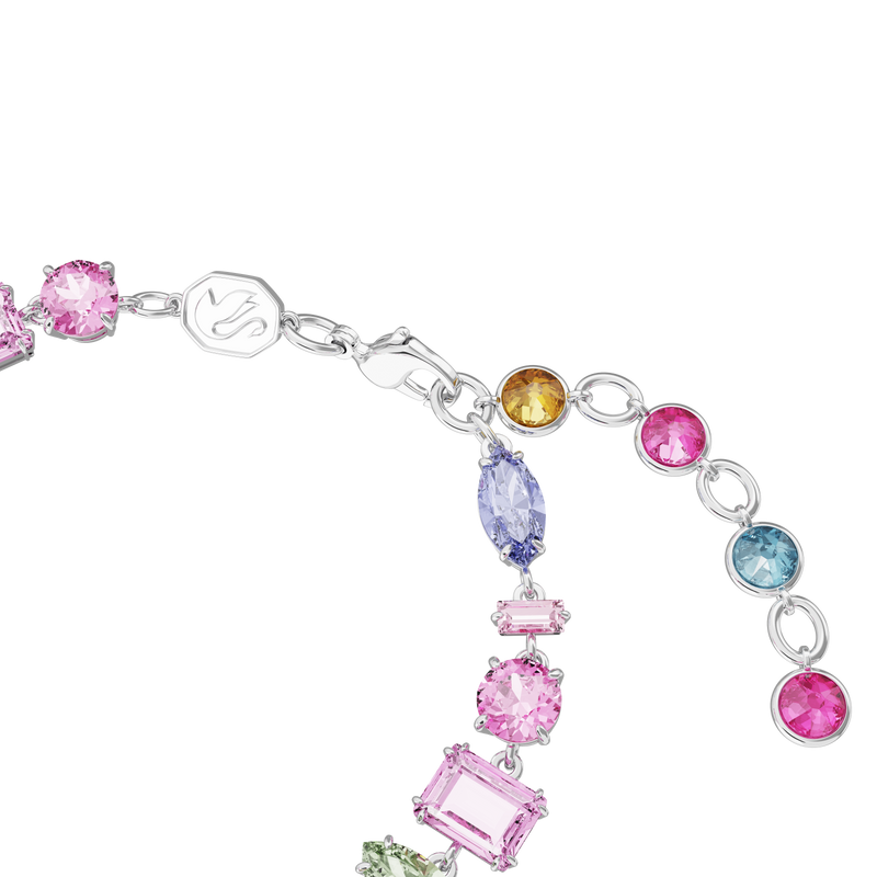 SWAROVSKI GEMA BRACELET, MIXED CUTS, MULTICOLORED, RHODIUM PLATED 5656427