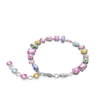 SWAROVSKI GEMA BRACELET, MIXED CUTS, MULTICOLORED, RHODIUM PLATED 5656427