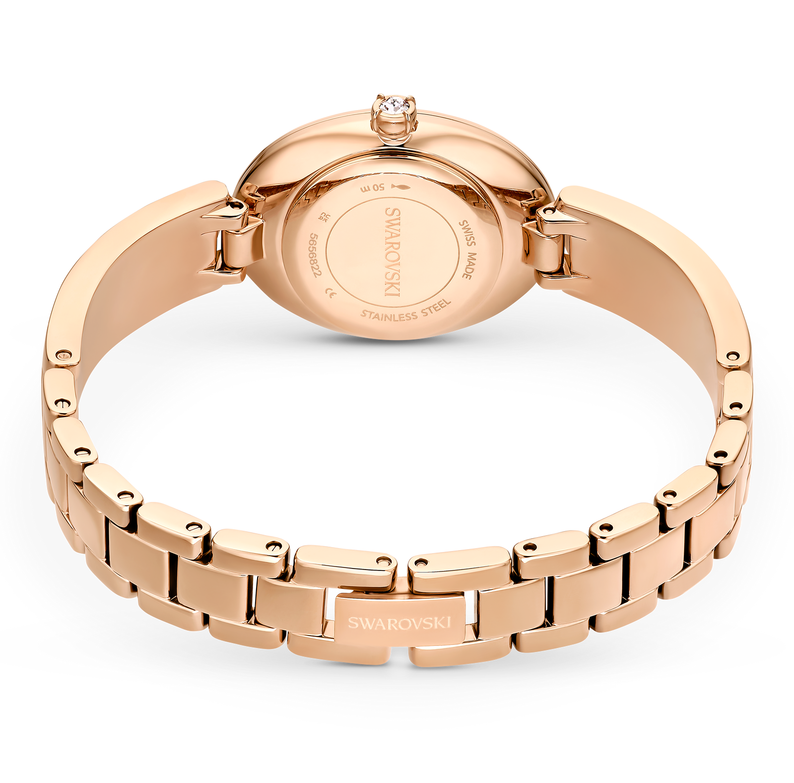 Swarovski ゴールド カジュアルウォッチ Swarovski Crystal Watch For Women | AjmanShop