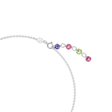 Swarovski Gema necklace, Mixed cuts, Multicolored, Rhodium plated 5658398
