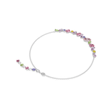 Swarovski Gema necklace, Mixed cuts, Multicolored, Rhodium plated 5658398
