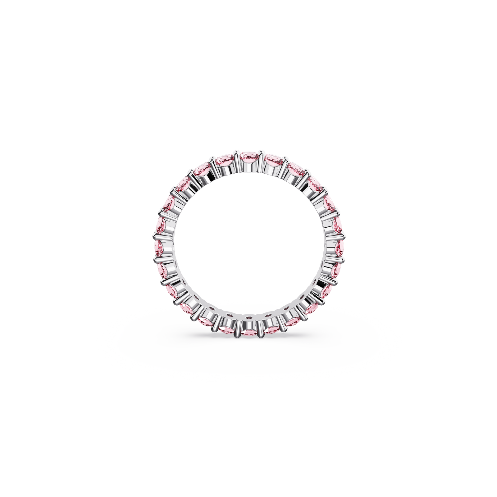 Swarovski Matrix リング シルバーハート　52 Matrix ring, Mixed cuts, Heart, White, Rhodium plated