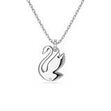SWAROVSKI SS ICONIC SWAN:PEND PENDANT XS CRY/RHS 5660027