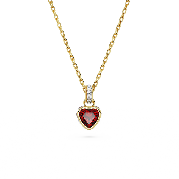 SWAROVSKI SS STILLA:PEND HRT RED/GOS 5660037