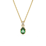 SWAROVSKI SS STILLA:PEND PEAR GRE/GOS 5660038