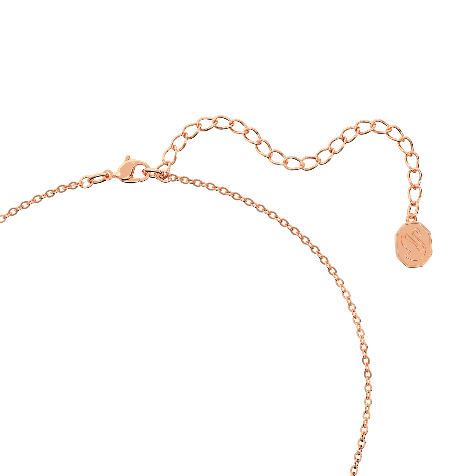 ★SWAROVSKI★ Bella Pink Rose Gold Drop Necklace 5662088 New in Gift Box SWAROVSKI 5662088 Rose Gold Pink Sparkle