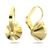 SWAROVSKI BELLA V DROP EARRINGS, ROUND CUT, GOLD TONE, GOLD-TONE PLATED 5662093