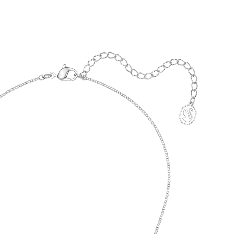 Swarovski Idyllia Lilia necklace, Butterfly, Blue, Rhodium plated ...