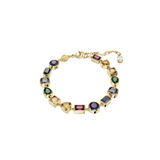 SWAROVSKI STILLA BRACELET, MIXED CUTS, MULTICOLORED, GOLD-TONE PLATED 5662925